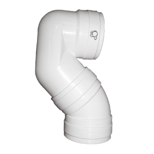 كوع سيفون بدعامة